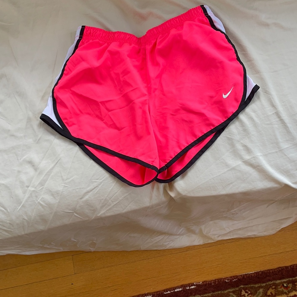 neon nike shorts